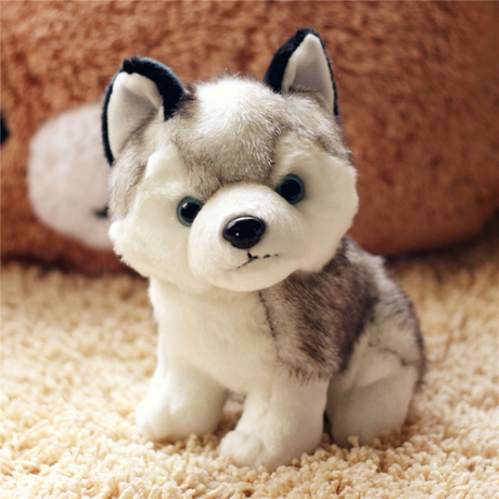 simulation husky dog