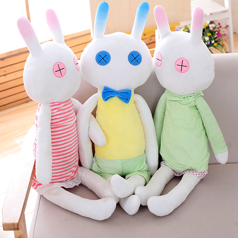 85m Large Size Soft Rabbit Plush Toy Stuffed Animal Bunny Rabbit Pillow Plush Soft Placating Toys For Children