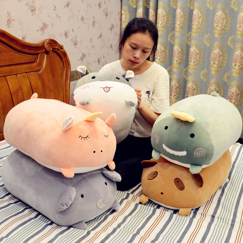 50/60cm Soft Stuffed Animal Pillow Cartoon Animation Plush Toy Soft Cotton Filled Toys For Children