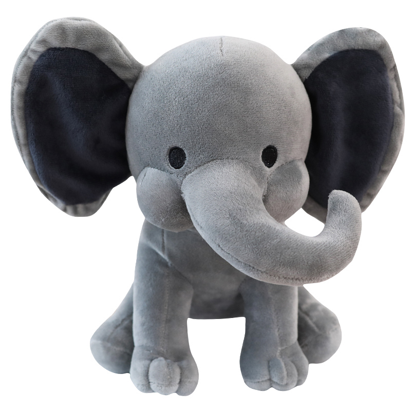 Stuffed Animal Elephant Plush Toy Baby Appease Placating Toys For Children