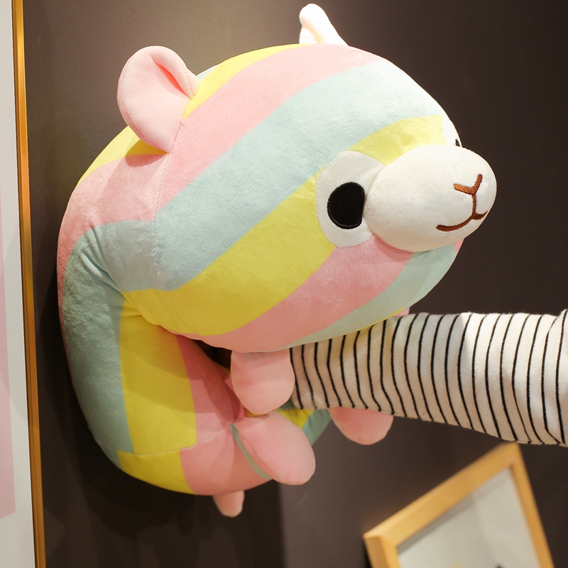 35/45 cm Soft Rainbow Alpacasso Alpaca Plus Toy Stuffed Japanese Alpacasso Alpaca Soft Plush Baby Toy Plush Animals Alpaca