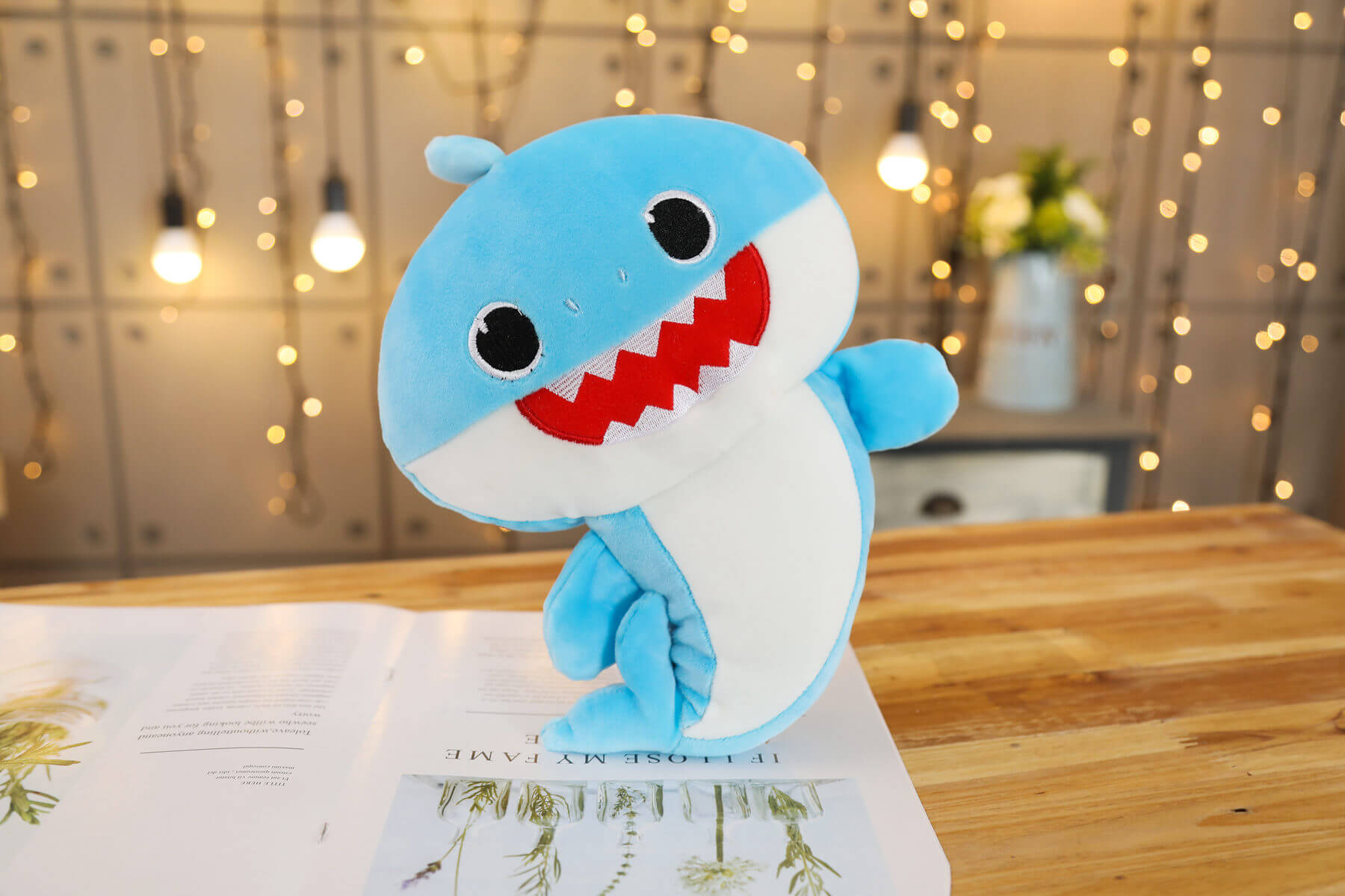 Singing Soft Plush Baby Shark Toy for Children