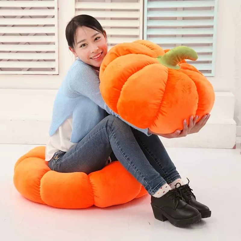 18/28/38/58cm Soft Halloween Pumpkin Pillow Squishy Soft Toys For Halloween Decorations