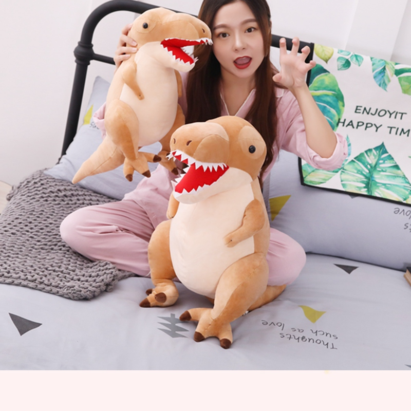 40/50 cm Dinosaur Plush Toy For Children Cartoon Animals Jurassic Park Tyrannosaurus Stuffed Toy