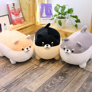 40/50 cm Soft Shiba Inu Dog Plush Toy Plump Body Dog Stuffed Doll Pillow For Kids Birthday Gift Or Shop Home Decoration