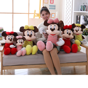 Stuffed Toy Mickey Mouse Mickey & Minnie Plush Toys 50/70/90 cm For Children